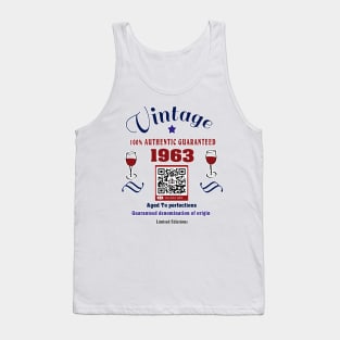 Vintage birthday gift 1963 Tank Top